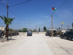 April 2018 - Israeli soldiers and their vehicles